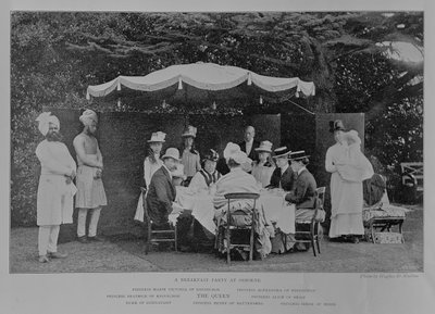 A Breakfast Party at Osbourne by English Photographer